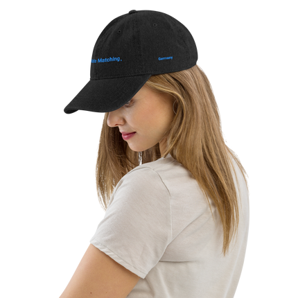Germany Denim Hat Real Estate Matching with 3 Logos