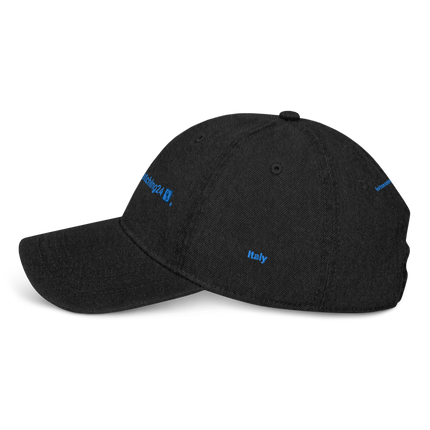 Italy Denim Hat Real Estate Matching24 with 3 Logos