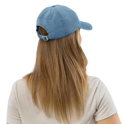 North Macedonia Denim Hat Real Estate Partner24 with 3 Logos.