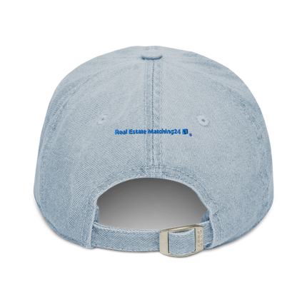 Greece Denim Hat Real Estate Matching24 with 3 Logos
