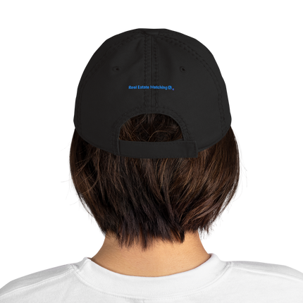 Finland Distressed Dad Hat Real Estate Matching with 3 Logos.
