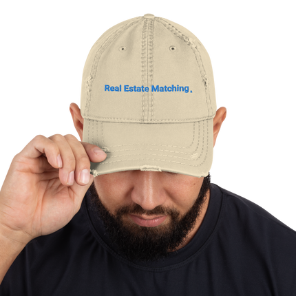 Poland Distressed Dad Hat Real Estate Matching with 3 Logos