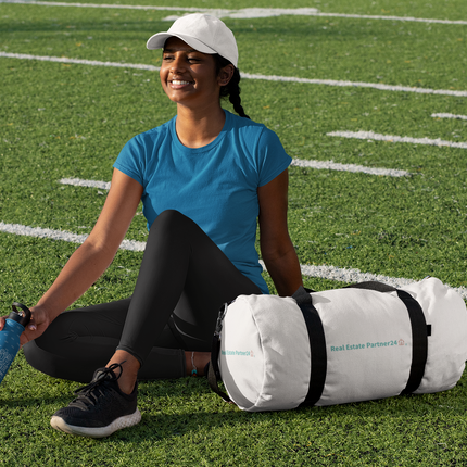 Duffle bag with Real Estate Partner24 Logo