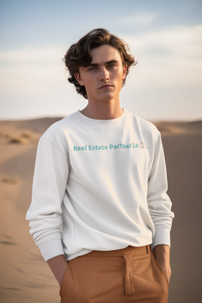 Unisex Sweatshirt with Real Estate Partner24 Logo