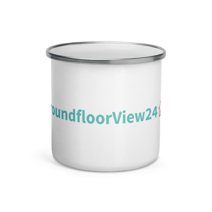 Enamel Mug Groundfloorview24 with House
