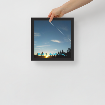 Attractive Sinari Framed poster with realestatematching without key Logo