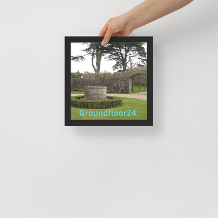 Nature's Wonders Framed poster with Groundfloor24 without House Logo