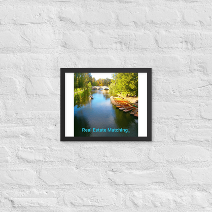 Beautiful Nature Framed poster with realestatematching without key Logo