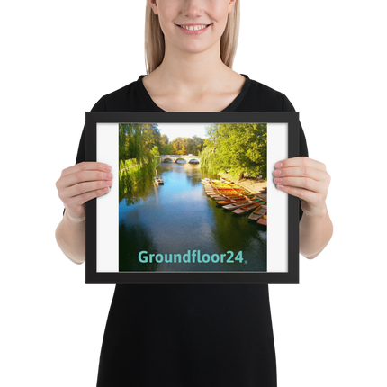 Beautiful Nature Framed poster with Groundfloor24 without House Logo