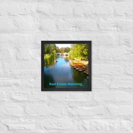 Beautiful Nature Framed poster with realestatematching without key Logo