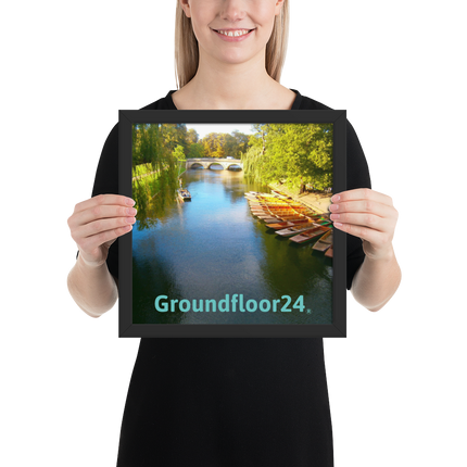 Beautiful Nature Framed poster with Groundfloor24 without House Logo