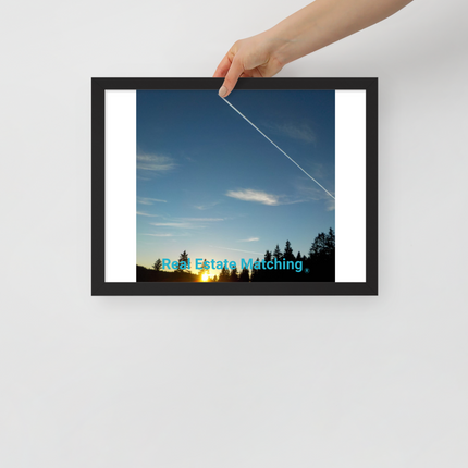 Attractive Sinari Framed poster with realestatematching without key Logo