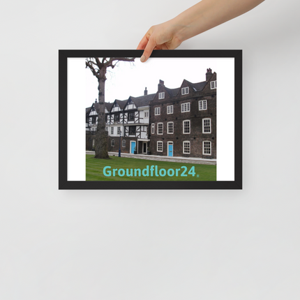 Beautiful Palace Framed poster with Groundfloor24 without House Logo