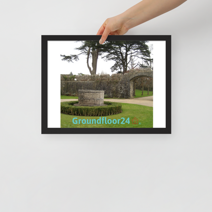 Nature's Wonders Framed poster with Groundfloor24 with House Logo