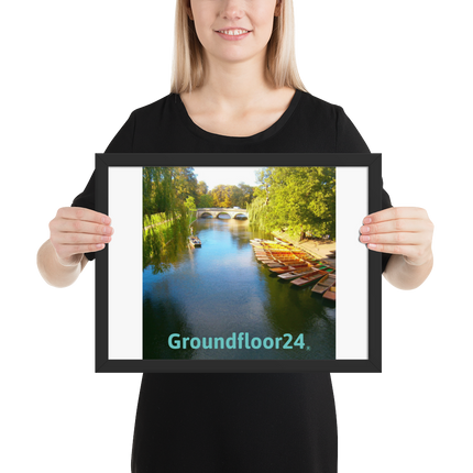 Beautiful Nature Framed poster with Groundfloor24 without House Logo