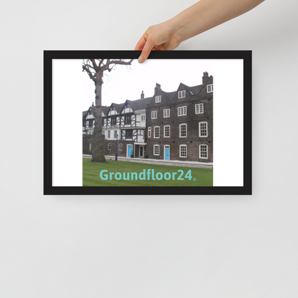 Beautiful Palace Framed poster with Groundfloor24 without House Logo
