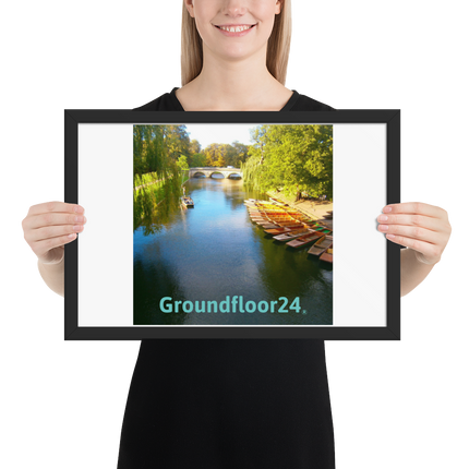 Beautiful Nature Framed poster with Groundfloor24 without House Logo