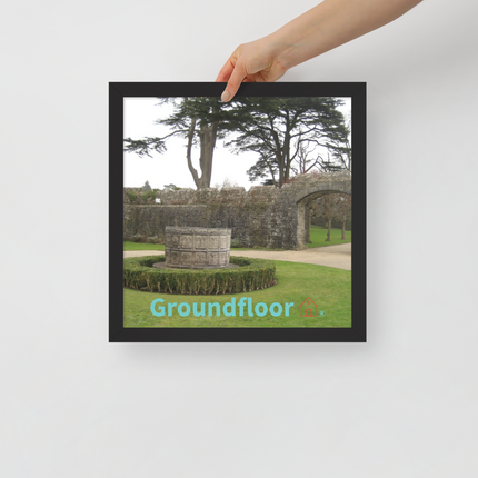 Nature's Wonders Framed poster with Groundfloor with House Logo