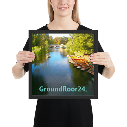 Beautiful Nature Framed poster with Groundfloor24 without House Logo