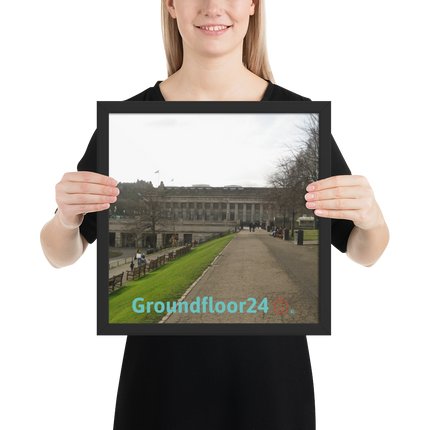Majestic Palace Framed poster with Groundfloor24 with House Logo