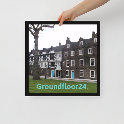 Beautiful Palace Framed poster with Groundfloor24 without House Logo