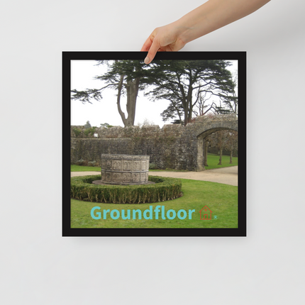 Nature's Wonders Framed poster with Groundfloor with House Logo