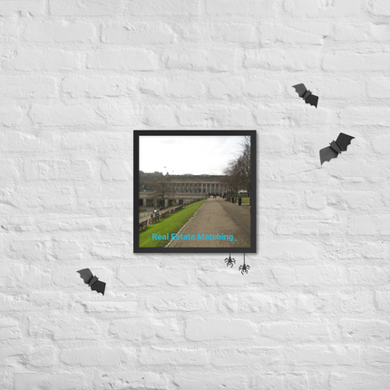 Majestic Palace Framed poster with realestatematching without key Logo