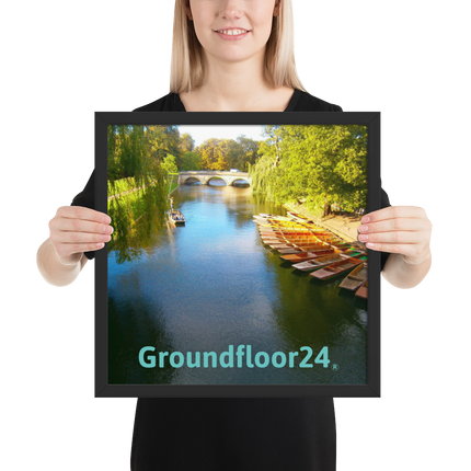 Beautiful Nature Framed poster with Groundfloor24 without House Logo