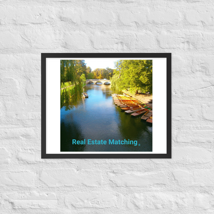 Beautiful Nature Framed poster with realestatematching without key Logo