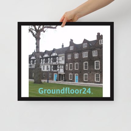 Beautiful Palace Framed poster with Groundfloor24 without House Logo