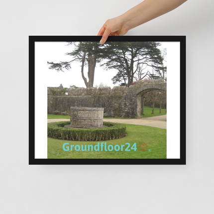 Nature's Wonders Framed poster with Groundfloor24 with House Logo