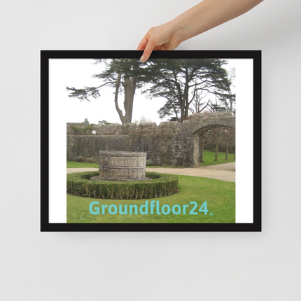 Nature's Wonders Framed poster with Groundfloor24 without House Logo
