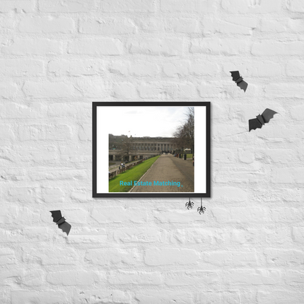Majestic Palace Framed poster with realestatematching without key Logo