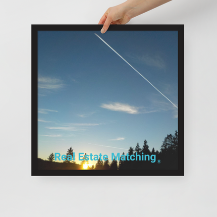 Attractive Sinari Framed poster with realestatematching without key Logo