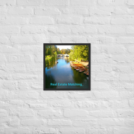 Beautiful Nature Framed poster with realestatematching without key Logo