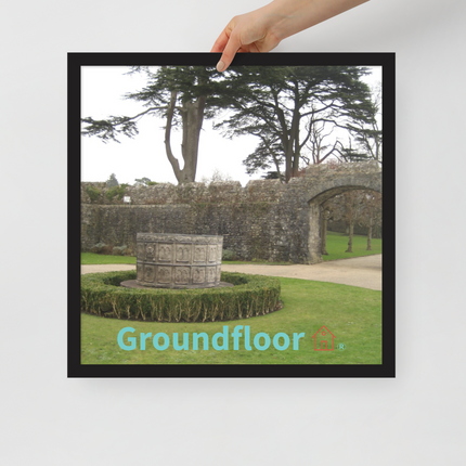 Nature's Wonders Framed poster with Groundfloor with House Logo