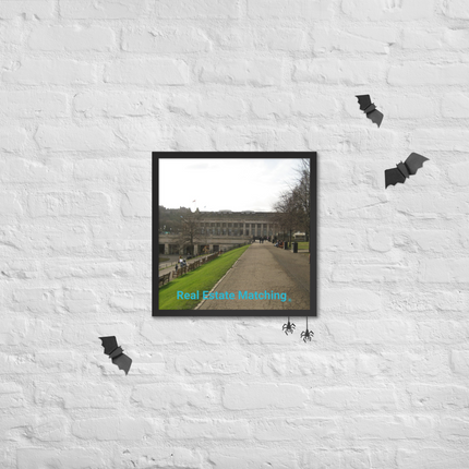 Majestic Palace Framed poster with realestatematching without key Logo