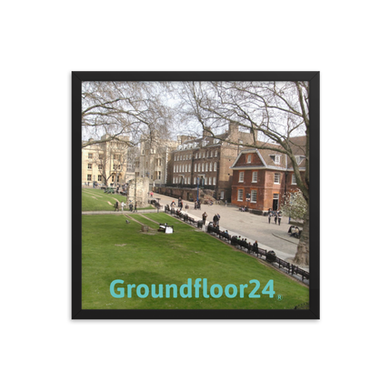 Beautiful Park Framed poster with Groundfloor24 without House Logo