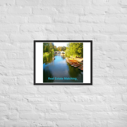 Beautiful Nature Framed poster with realestatematching without key Logo