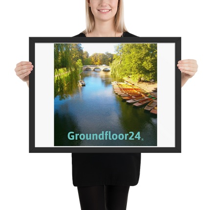 Beautiful Nature Framed poster with Groundfloor24 without House Logo