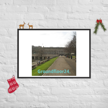 Majestic Palace Framed poster with Groundfloor24 without House Logo