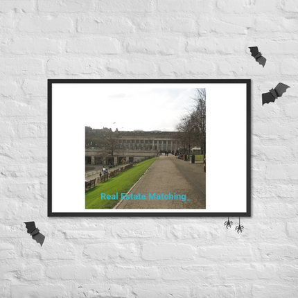 Majestic Palace Framed poster with realestatematching without key Logo