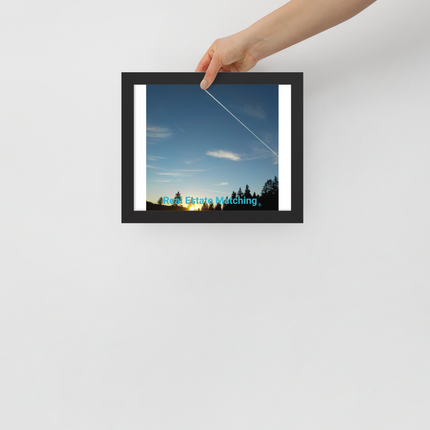 Attractive Sinari Framed poster with realestatematching without key Logo