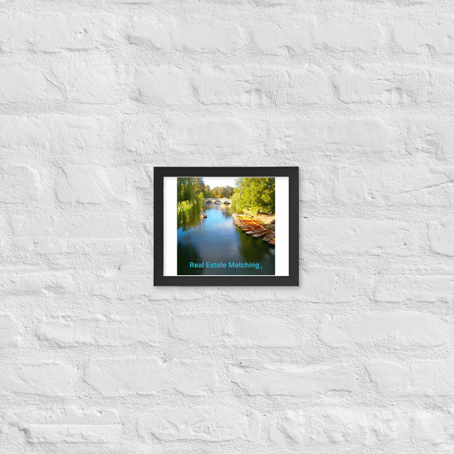 Beautiful Nature Framed poster with realestatematching without key Logo