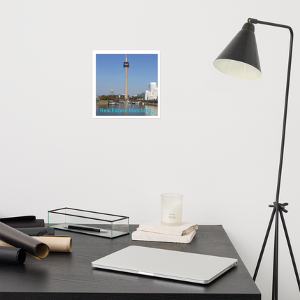 Lovely Sinari Poster with Real Estate Matching Logo