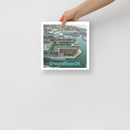 Nice City Poster with Groundfloor24 without House Logo