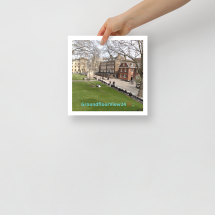 Beutiful Park Poster with groundfloorview24 with House Logo
