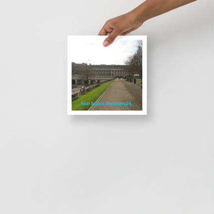 Majestic Palace Poster with realestatematching24 without key Logo