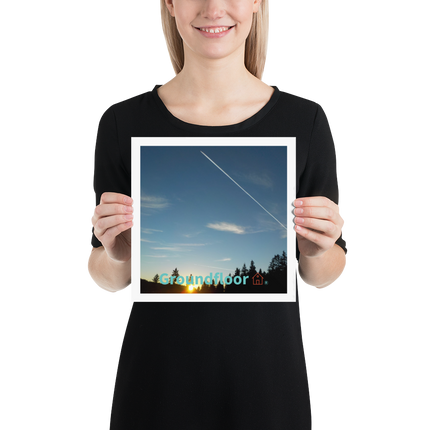 Attractive Sinari Poster with Groundfloor with House Logo