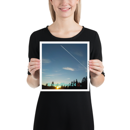 Attractive Sinari Poster with Groundfloor24 with House Logo